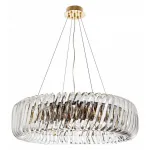 Подвесной светильник Divinare Megan 7568/18 LM-12 Цвет плафонов прозрачный Цвет арматуры бронза от ImperiumLoft