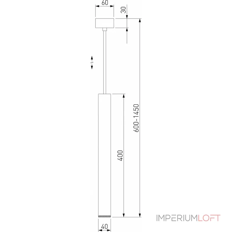 Подвесной светильник Elektrostandard Lead 50245 LED
