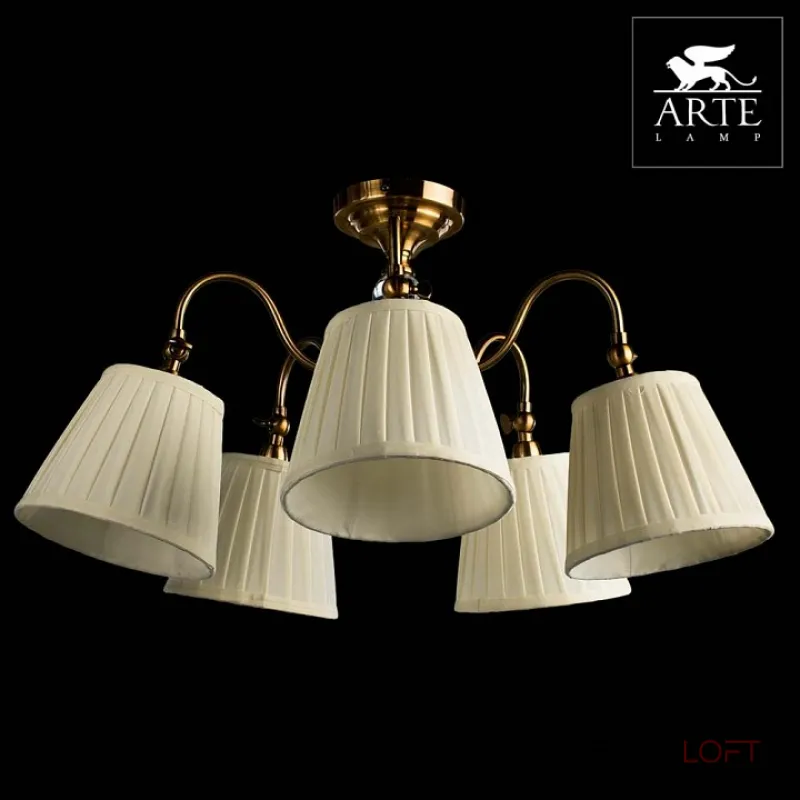 Потолочная люстра Arte Lamp Seville A1509PL-5PB 