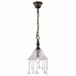 Подвесной светильник Arte Lamp Bells A1791SP-1BG Цвет арматуры медь Цвет плафонов прозрачный от ImperiumLoft