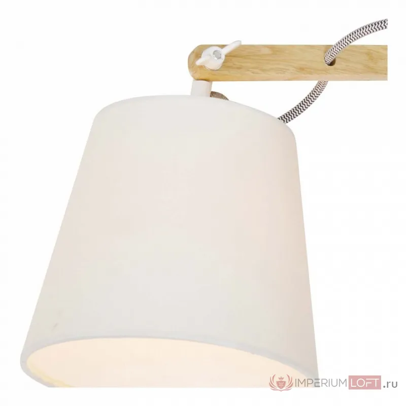 Бра Arte Lamp Pinocchio A5700AP-1WH Цвет арматуры белый Цвет плафонов белый от ImperiumLoft