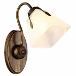 Бра Arte Lamp Avanti A9233AP-1BR Цвет арматуры коричневый Цвет плафонов белый
