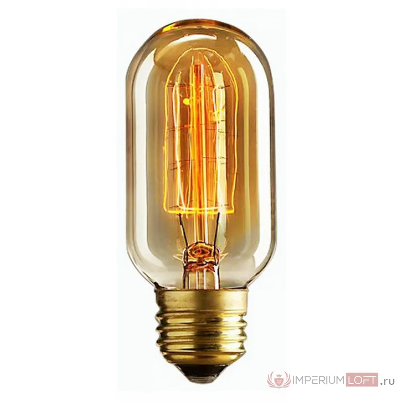 Лампа накаливания Arte Lamp Bulbs E27 60Вт 2700K ED-T45-CL60 Цвет арматуры хром Цвет плафонов зеленый от ImperiumLoft