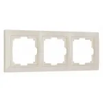 Рамка на 3 поста Werkel Snabb basic слоновая кость W0032003