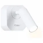 Бра Ambrella Wall 8 FW282 SWH белый песок LED 4200K 3W 66*66*65 Цвет арматуры белый Цвет плафонов белый