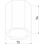Накладной светильник Elektrostandard 25036/LED 25036/LED