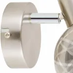 Спот TopLight Kristal TL1236Y-01SN Цвет плафонов серый Цвет арматуры никель