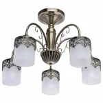 Люстра на штанге DeMarkt Вита 2 220010505 Цвет арматуры бронза Цвет плафонов бронза от ImperiumLoft
