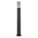 Наземный низкий светильник Arte Lamp Portico 2 A8371PA-1BK Цвет арматуры черный Цвет плафонов белый