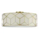 Светильник на штанге Maytoni Messina H223-PL-05-G Цвет арматуры золото Цвет плафонов кремовый