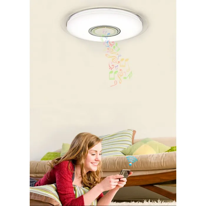Накладной светильник Omnilux Melofon OML-47307-52 Цвет плафонов белый Цвет арматуры белый от ImperiumLoft