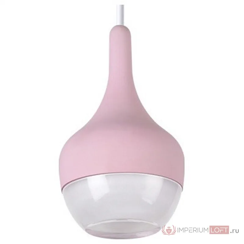 Подвесной светильник Odeon Light Jolie 3821/8L Цвет плафонов розовый Цвет арматуры розовый от ImperiumLoft