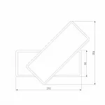 Накладной светильник Eurosvet Twirl 90316/2 черный 18W от ImperiumLoft