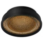 Встраиваемый светильник Ambrella Techno 7 TN348 Цвет плафонов янтарный Цвет арматуры черный от ImperiumLoft