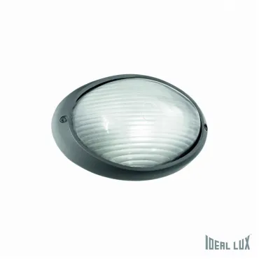 Накладной светильник Ideal Lux MIKE MIKE AP1 SMALL ANTRACITE Цвет арматуры серый Цвет плафонов серый