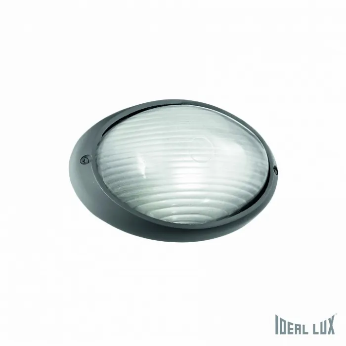 Накладной светильник Ideal Lux MIKE MIKE AP1 SMALL ANTRACITE Цвет арматуры серый Цвет плафонов серый от ImperiumLoft