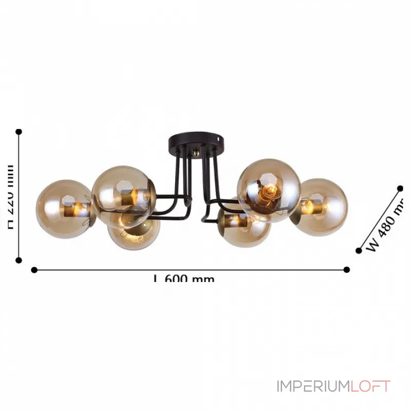 Потолочная люстра F-promo Modestus 2344-6U 