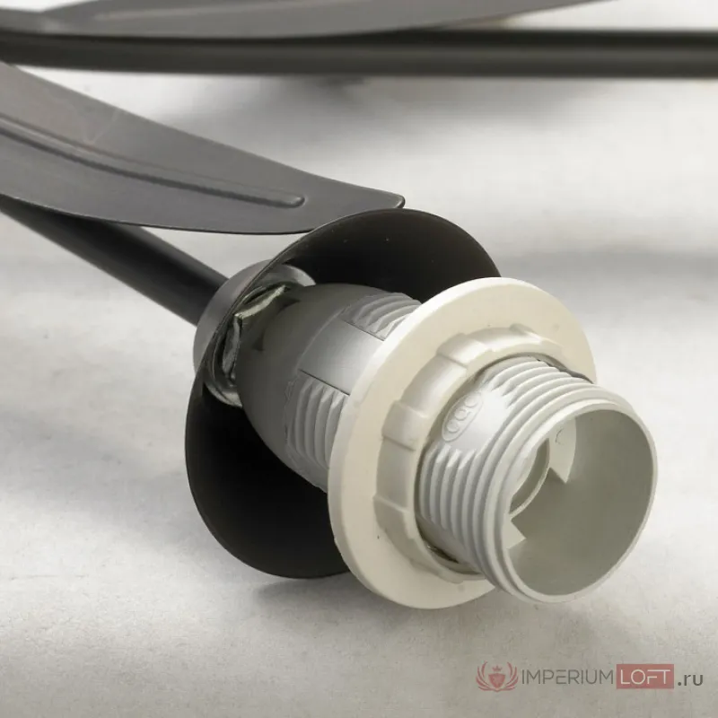 Потолочная люстра Lussole Bagheria LSF-6213-06 Цвет арматуры коричневый Цвет плафонов оранжевый от ImperiumLoft