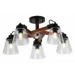Потолочная люстра Rivoli Spartacus S5 BK Б0038088 