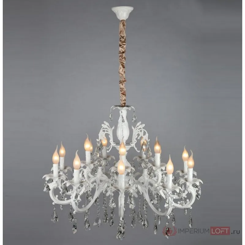 Подвесная люстра Omnilux Catanzaro OML-30807-15 Цвет арматуры белый от ImperiumLoft