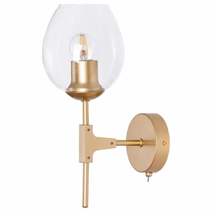Бра Arte Lamp Yuka A4103AP-1GO от ImperiumLoft