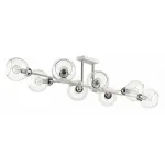 Люстра на штанге Lumion Alana 4517/8C Цвет арматуры белый Цвет плафонов прозрачный от ImperiumLoft