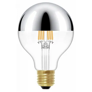 Лампа светодиодная Loft it Edison Bulb E27 6Вт 2700K G80LED Chrome от ImperiumLoft