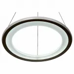 Подвесной светильник Stilfort Hoop 2087/71/01C Цвет плафонов черно-белый Цвет арматуры серебро от ImperiumLoft