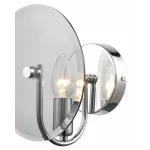 Бра Vele Luce Siena VL3223W01 Цвет арматуры хром Цвет плафонов серый