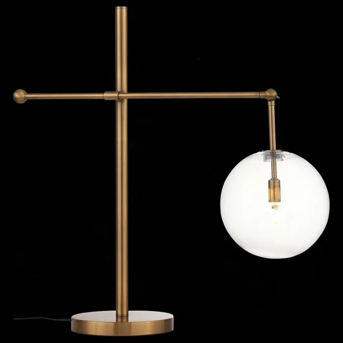 Настольная лампа декоративная ST-Luce Sandro SL1205.304.01 Цвет плафонов прозрачный Цвет арматуры латунь от ImperiumLoft