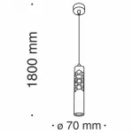 Подвесной светильник Maytoni Torre P037PL-L11W4K 