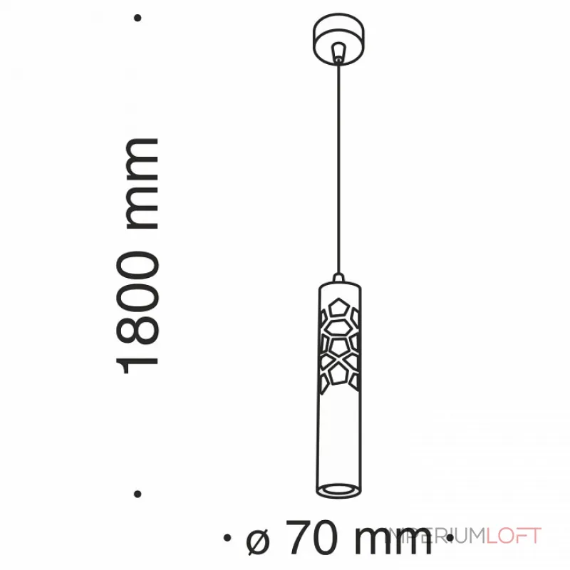 Подвесной светильник Maytoni Torre P037PL-L11W4K 