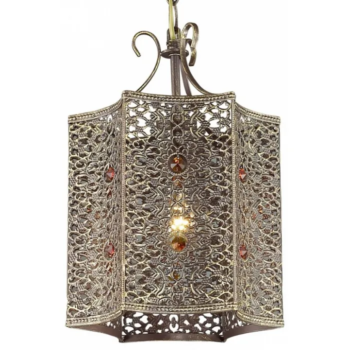 Подвесной светильник Favourite Bazar 1624-1P Цвет арматуры коричневый Цвет плафонов коричневый от ImperiumLoft