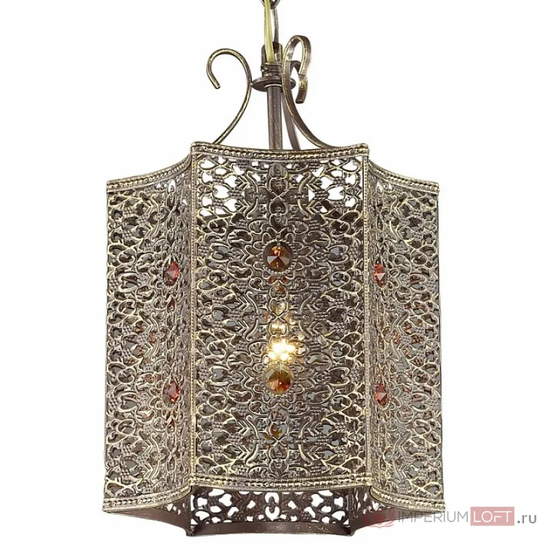 Подвесной светильник Favourite Bazar 1624-1P Цвет арматуры коричневый Цвет плафонов коричневый от ImperiumLoft