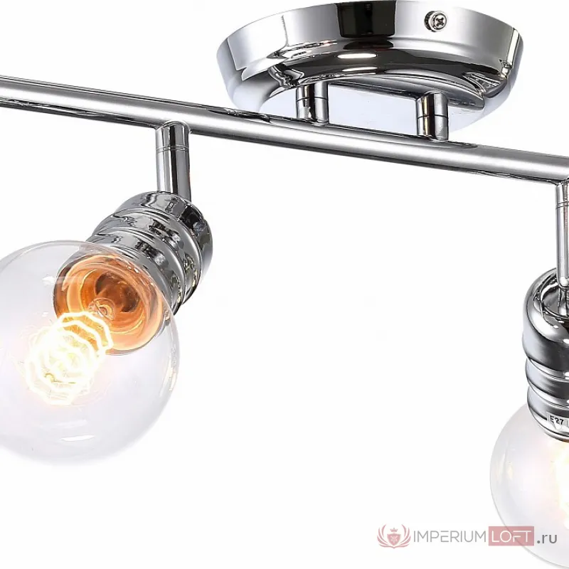 Спот Arte Lamp Fuoco A9265PL-4CC Цвет арматуры хром Цвет плафонов белый от ImperiumLoft