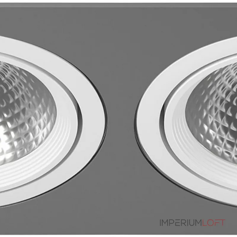 Встраиваемый светильник Lightstar Intero 111 i839060606 Цвет арматуры серый Встраиваемый светильник Lightstar Intero 111 i839060606 Цвет арматуры серый