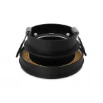 Встраиваемый светильник Ambrella Techno 7 TN348 Цвет плафонов янтарный Цвет арматуры черный от ImperiumLoft