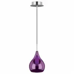 Подвесной светильник Lightstar Pentola 803039 Цвет арматуры хром Цвет плафонов фиолетовый от ImperiumLoft