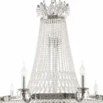 Подвесная люстра Dio D’Arte Lodi Lodi E 1.6.9.400 N Цвет плафонов прозрачный Цвет арматуры никель от ImperiumLoft