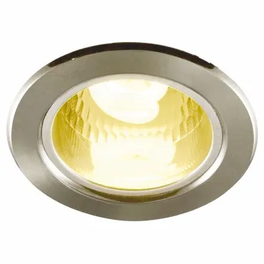 Встраиваемый светильник Arte Lamp General A8043PL-1SS Цвет арматуры серебро Цвет плафонов прозрачный