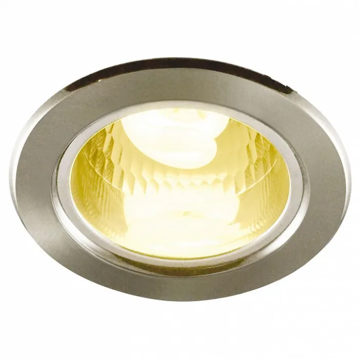 Встраиваемый светильник Arte Lamp General A8043PL-1SS Цвет арматуры серебро Цвет плафонов прозрачный от ImperiumLoft