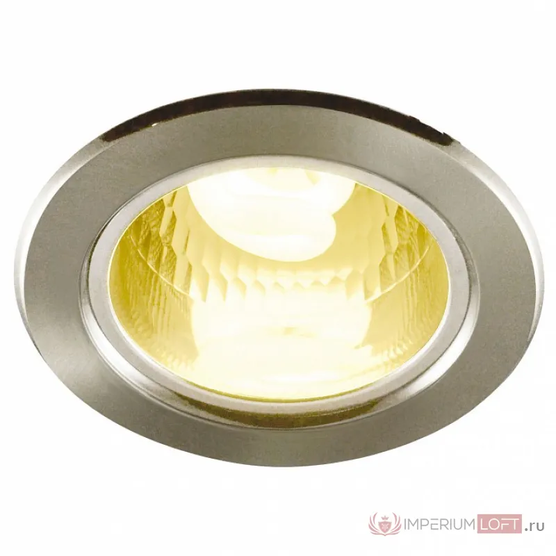 Встраиваемый светильник Arte Lamp General A8043PL-1SS Цвет арматуры серебро Цвет плафонов прозрачный от ImperiumLoft
