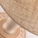 Настольная лампа декоративная Eurosvet London 01060/1 белый с золотом от ImperiumLoft