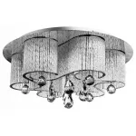Потолочная люстра Arte Lamp Ondata A8562PL-15CL 