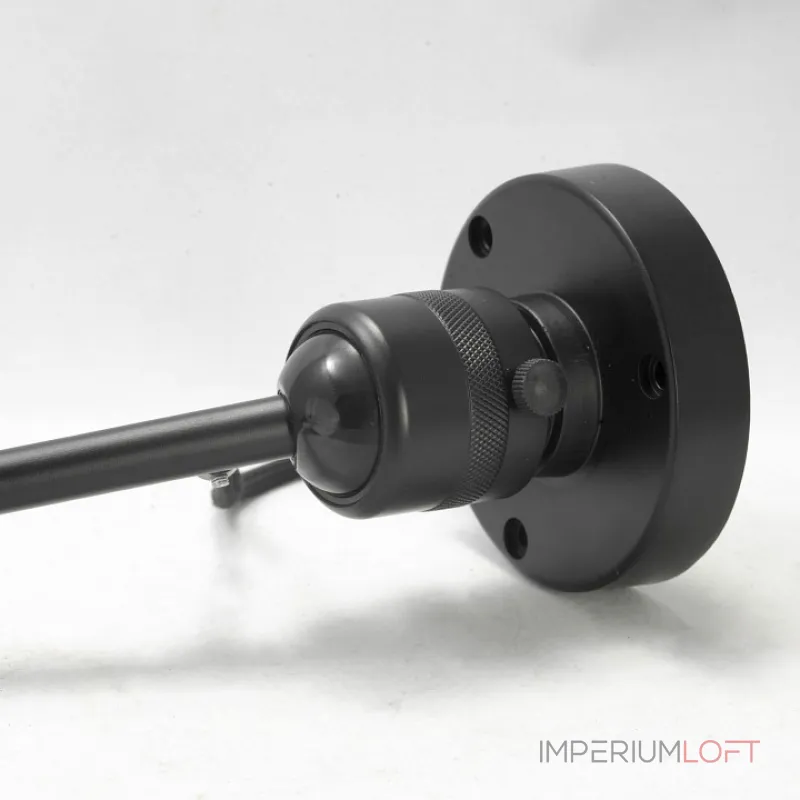 Бра Lussole Fairbanks GRLSP-9563 Цвет плафонов черный Цвет арматуры черный от ImperiumLoft Бра Lussole Fairbanks GRLSP-9563 Цвет плафонов черный Цвет арматуры черный от ImperiumLoft