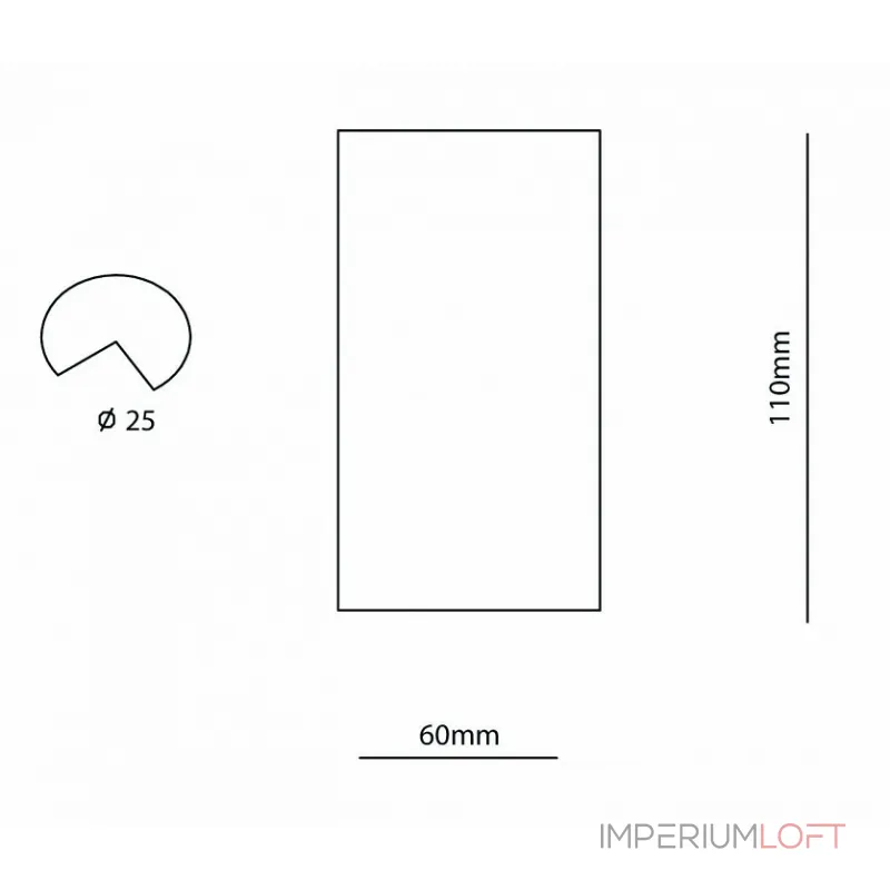 Накладной светильник Donolux N1595 N1595White/RAL9003