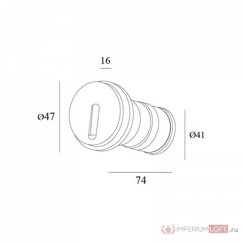 Встраиваемый светильник Denkirs DK1005 DK1007-WH от ImperiumLoft