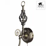 Бра Arte Lamp Zanzibar A8390AP-1AB Цвет арматуры бронза Цвет плафонов белый от ImperiumLoft