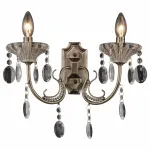 Бра TopLight Yolanda TL7210B-02AB Цвет арматуры бронза Цвет плафонов прозрачный