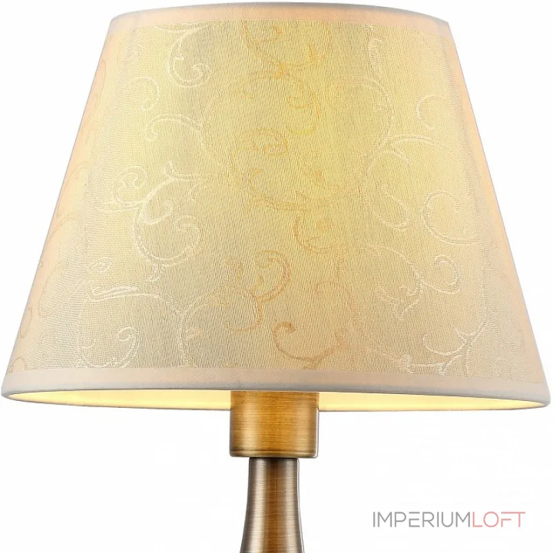 Настольная лампа декоративная Arte Lamp 9368 A9368LT-1AB Цвет арматуры бронза Цвет плафонов кремовый